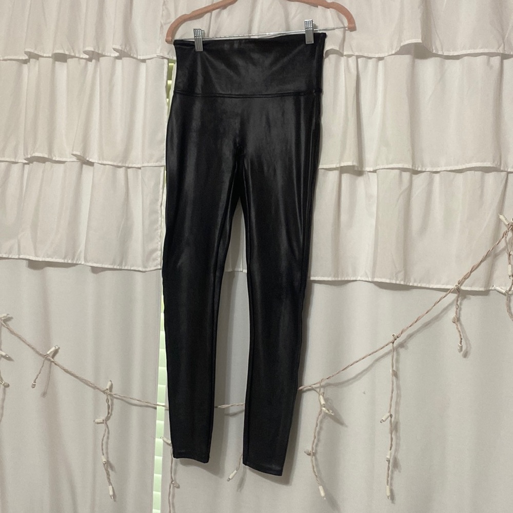 Spanx Faux Leather Leggings